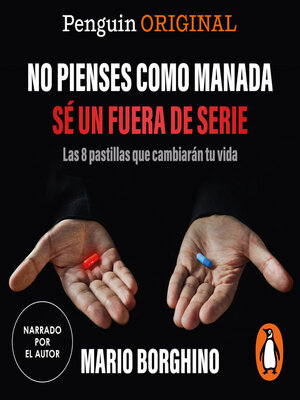 cover image of No pienses como manada, sé un fuera de serie
